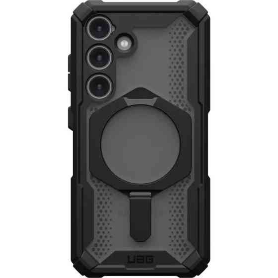 Чохол-накладка Urban Armor Gear Plasma XTE MagSafe для Samsung Galaxy S24 SM-S921 Black/Silver (214448114034) ( 12487 ) Харьков