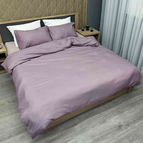 Комплект постельного белья, Decorator Nirvana Полуторный 145х215 лиловый с бежевым (88-025) Киев