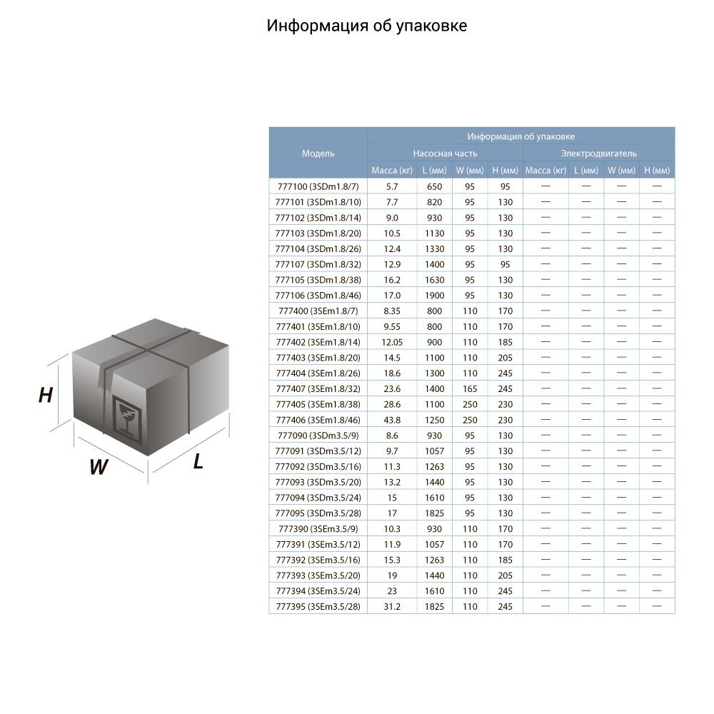 Dongyin Насос центробежный скважинный 0.75кВт H 62(46)м Q 90(60)л/мин Ø80мм DONGYIN 3SDm3.5/16 Коломия - фото 3