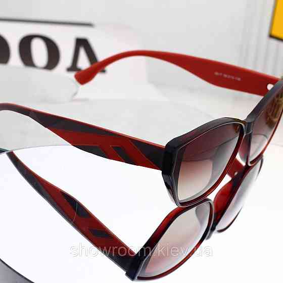 Жіночі сонцезахисні окуляри з поляризацією Fendi (8817) brown Київ