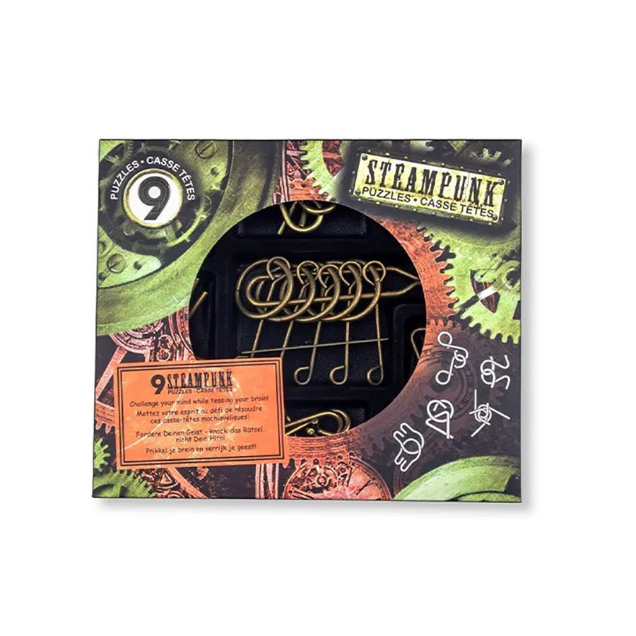 Набір головоломок 9 Steampunk Puzzles | Brown set 473206 Вінниця - фото 1