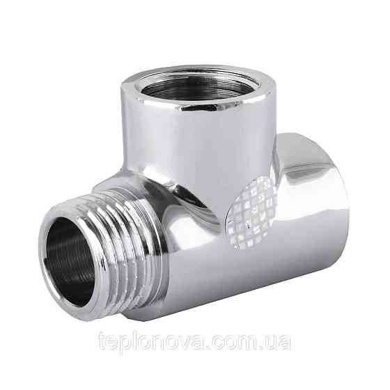 Тройник SOLOMON 1/2″ ВВН хром 8202 Чернівці