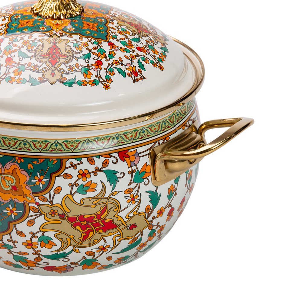 Yiwu Емальована каструля об'ємом 4 літри для газових та електричних плит HP-2-115 Київ - фото 4