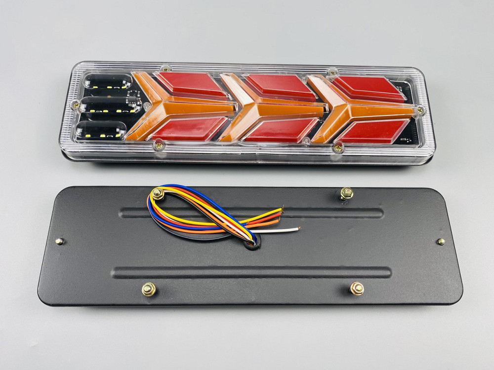 Багатофункціональний задній ліхтар для вантажівки світлодіодний ходовий ліхтар з динамічним індикатором Мукачево - фото 6