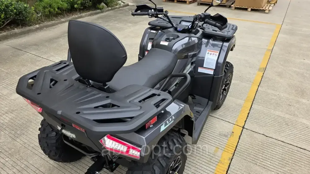 ЭЛЕКТРОКВАДРОЦИКЛ SokMoto RAPTOR EV 30 кВт 4WD 30000W-72V-105Ah 30 кВт LiFePO4 шины 12