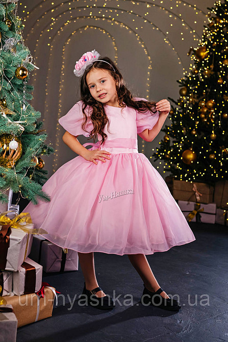 Зефірка Костюм зефірки Дитяча святкова сукня + обруч Кривий Ріг - фото 2