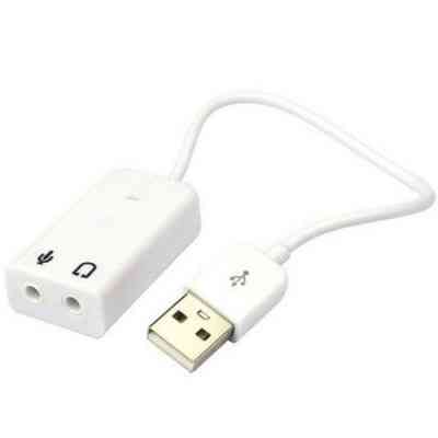 Звукова плата Dynamode USB 8(7.1) каналов 3D RTL (USB-SOUND7-WHITE) Вінниця