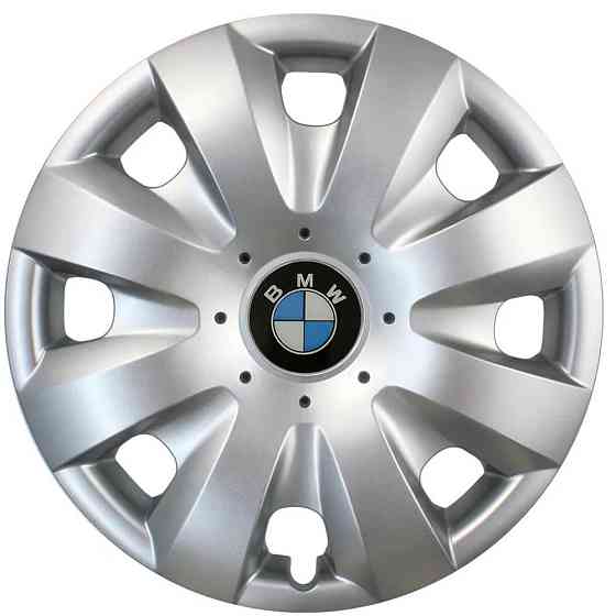 Автомобильные модельные колпаки R15 BMW 321 4шт, SJS, серебряные Киев