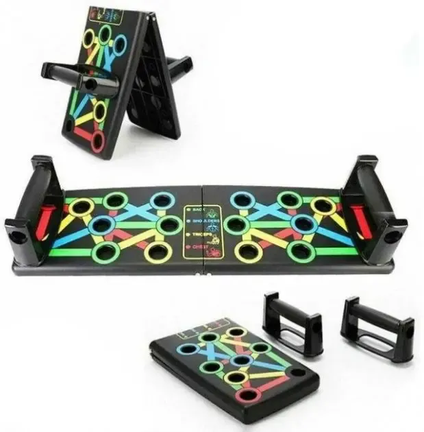 Доска для отжиманий Foldable Push Up Board 14 в 1 упор для отжиманий подставки для отжиманий Коломия - фото 3