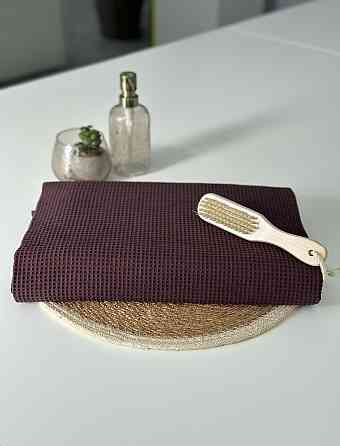 Вафельний рушник Ideal Textile 100х150 см 220 г/м2 (56861026) Коричневий Чернівці