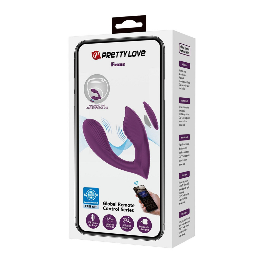 Вибромассажер серии Pretty Love - FRANZ Mobile APP remote control, BW-022101HP Sex Aura Киев - изображение 10