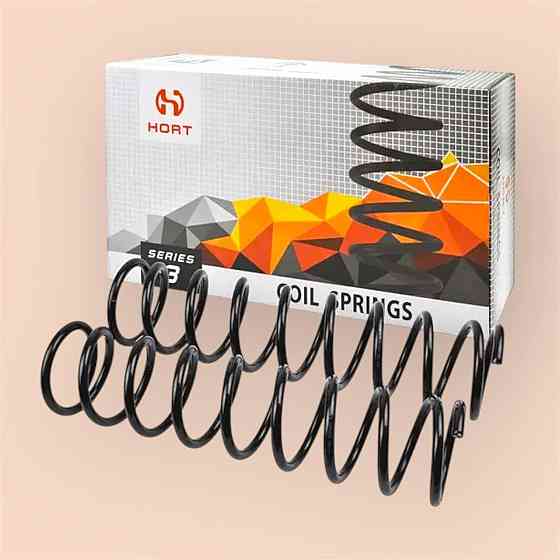 Пружины задней подвески Hort для ВАЗ 2108 / 2109 / 2113 / 2114 (комплект 2 шт) Киев