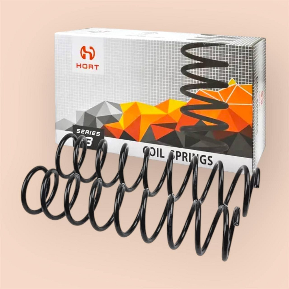 Пружины задней подвески Hort для ВАЗ 2108 / 2109 / 2113 / 2114 (комплект 2 шт) Киев - изображение 1