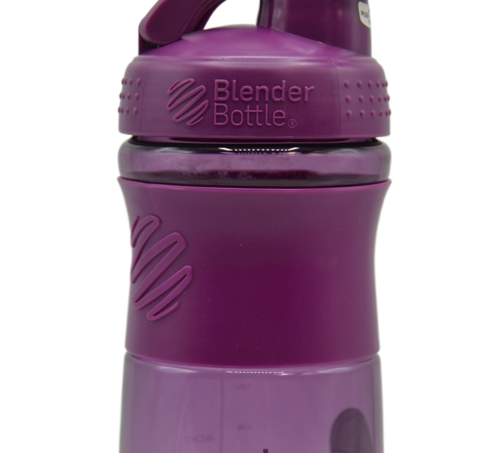 Шейкер спортивний (пляшка) BlenderBottle SportMixer Flip 28oz/820ml Plum Каменское - изображение 8