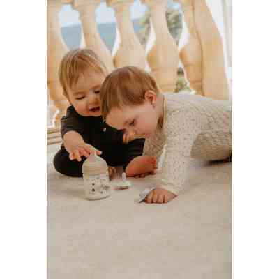 Пляшечка для годування Suavinex Wonderland 150 мл, фізіологічна, повільний потік, біла (308741) Вінниця