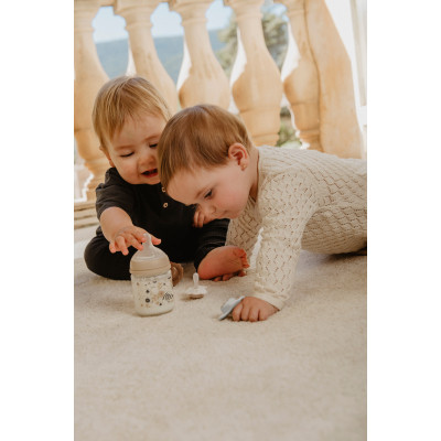 Пляшечка для годування Suavinex Wonderland 150 мл, фізіологічна, повільний потік, біла (308741) Вінниця - фото 4