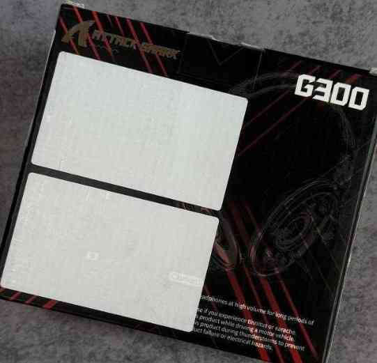 Беспроводные наушники Attack Shark G300 ANC White. Харьков