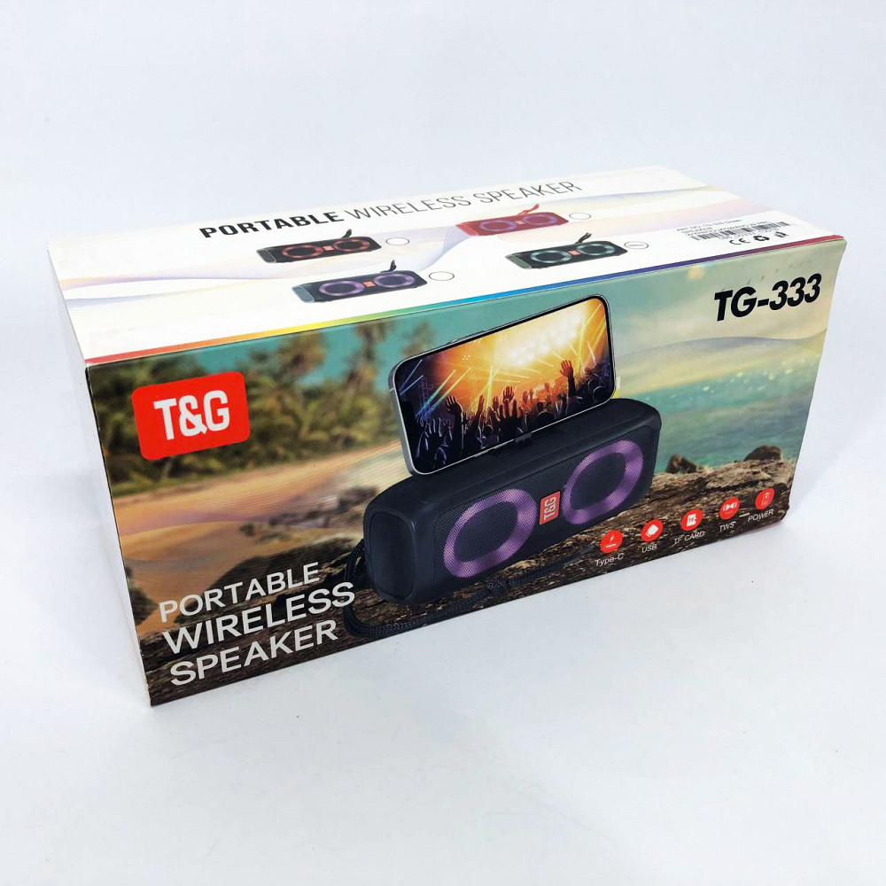 Колонка для домашньої вечірки TG333, Колонка портативна акумуляторна для вечірок на дачі DW-67 Львів - фото 15