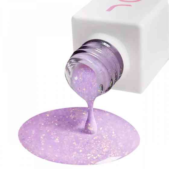 Рідкий гель для укріплення та моделювання PolyLiquid Gel 08 Lavender Bloom фіолетовий JOIA vegan 8 мл Київ