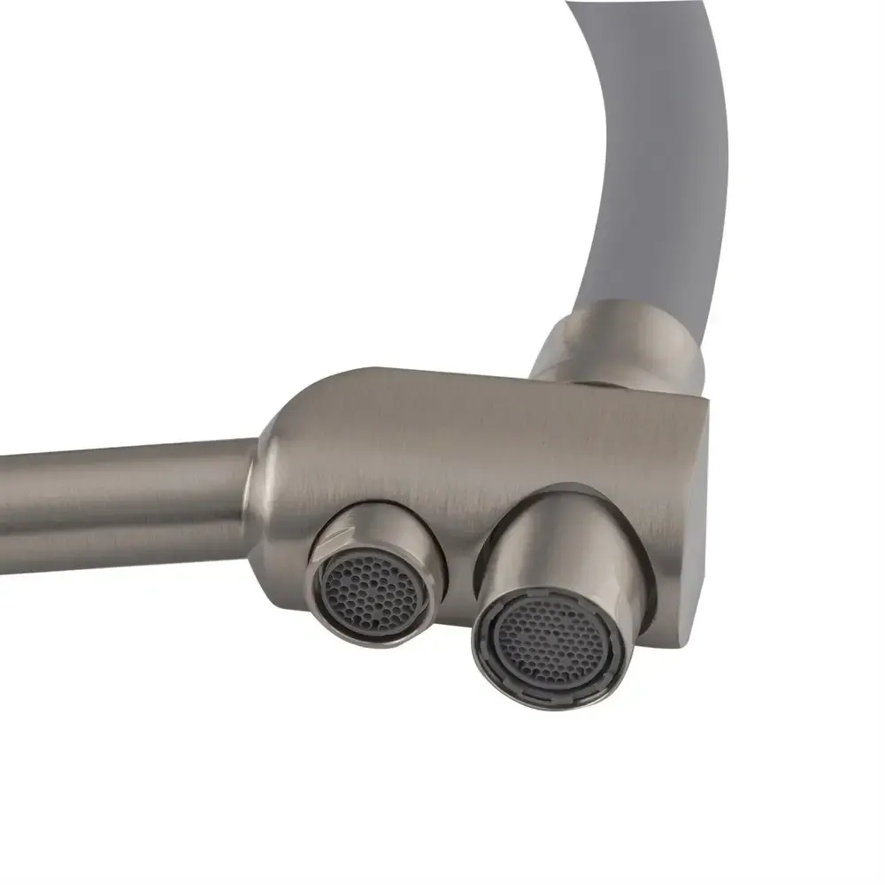 Кухонний змішувач Koer KB-72003-02 з виходом для питної води та гнучким виливом на підставці (KR3374) Чернівці - фото 7