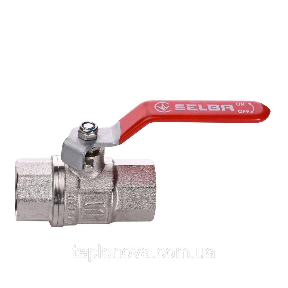 Кран шаровый прямой SELBA 3/4″ ВВ КР SL1506 Черновцы - изображение 2