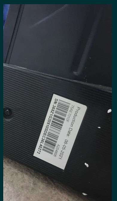 Телевізор: 75" (2021) 4K UHD, Smart HISENSE 75AE7010. Київ - фото 2