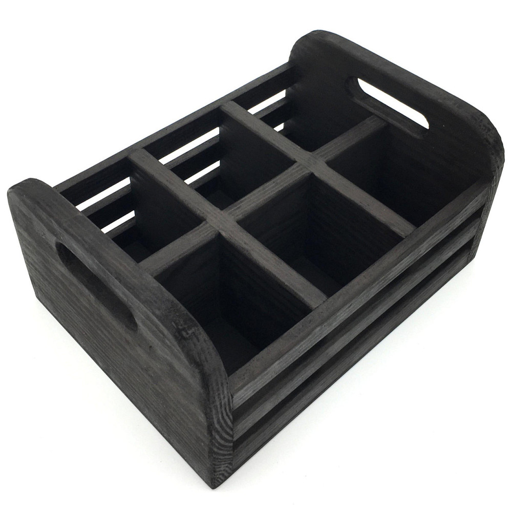 Підставка для столових приладів "Лекка" венге Миколаїв - фото 1