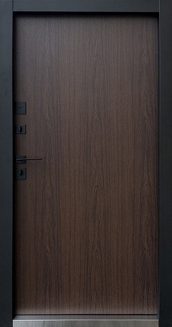 Двери уличные, Berez Street Plus, модель LOFT RAL 8019, ТЕРМОРАЗРЫВ Киев - изображение 2