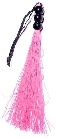 Силиконовый флогер ( длина 26 см ) Fetish Boss Series - Silicone Whip Pink 10