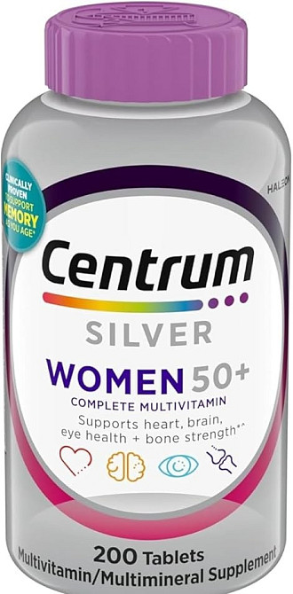 Мультивітамінний комплекс Centrum Silver Women 50 Plus 200 таблеток Луцьк - фото 1