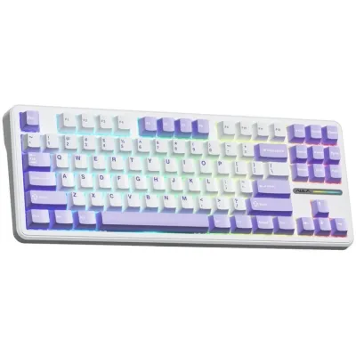 Клавіатура Aula F87 keycap KRGD Blue USB UA White (6948391202464) Вінниця