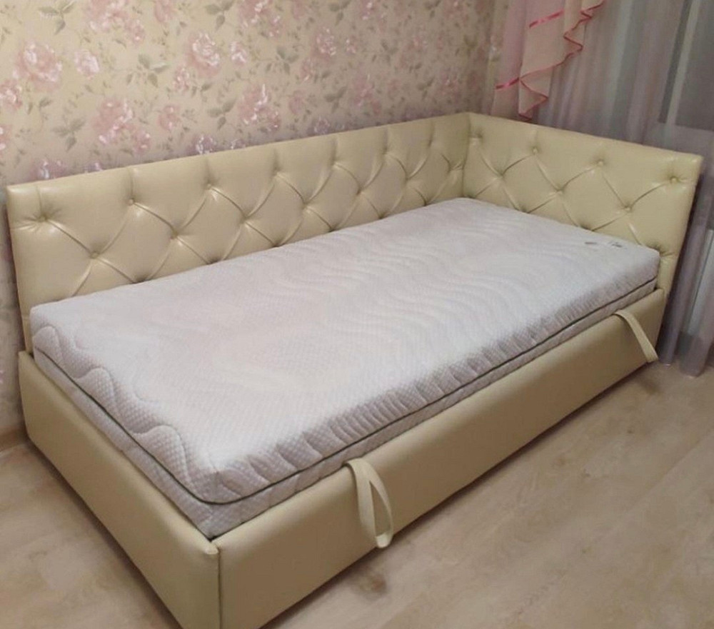 Кровать-диван DaiquiriDesign с подъемным механизмом каркас дерево 160x190 белый Киев - изображение 3