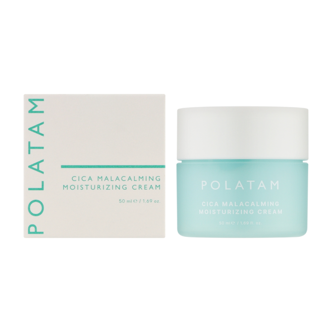 Увлажняющий крем для лица Cica Malacalming Moisturizing Cream POLATAM 50 мл Винница - изображение 2