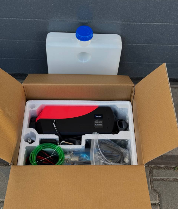 Автономний дизельний обігрівач (Webasto) Ondragon 8 кВт 12/24В, LCD-дисплей, таймер, пульт ДК Київ - фото 8