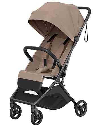 Прогулочная коляска CARRELLO Solo CRL-5531 Spring Beige с регулируемой спинкой и компактным сложением Киев