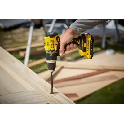 Шуруповерт Stanley FatMax, Li-lon 18 В, 80 Нм (без АКБ та ЗП) (SFMCD721B) Вінниця