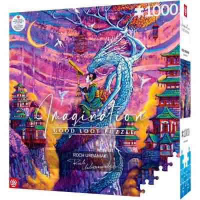 Пазл GoodLoot Imagination: Roch Urbaniak Sakura &amp; Ryu 1000 ел. (5908305249740) Вінниця