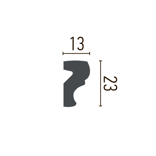 Молдинг полиуретановый гладкий Gaudi Decor CR 3034 Днепр - изображение 2