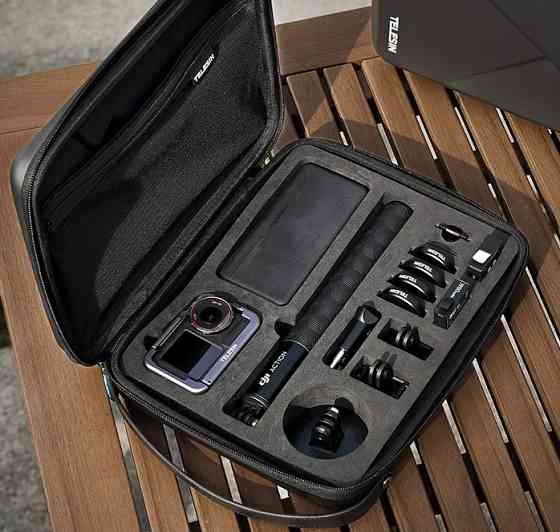 Кейс для DJI Action 5/4/3 та аксесуарів вологостійкий Telesin S6-PRC-05-TDJ Київ