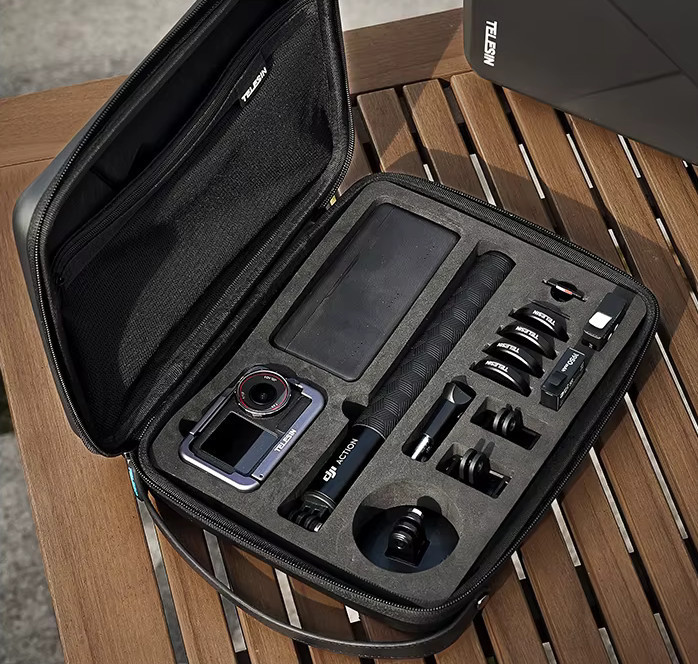 Кейс для DJI Action 5/4/3 та аксесуарів вологостійкий Telesin S6-PRC-05-TDJ Київ - фото 4