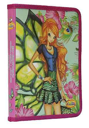 Папка на блискавці А4 "Class""Flower Fairy Club" об'ємна, 5623C, шт Київ