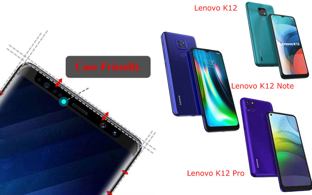 Захисне скло HyperGlass Pro для Lenovo K12, K12 Note, K12 Pro – максимальна чутливість та захист Київ - фото 4