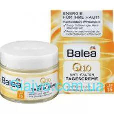 Защитный дневной крем для защиты от морщин SPF 15 Balea, 50 мл (Германия) Balea Q10 Anti-Falten Schü Львов - изображение 1