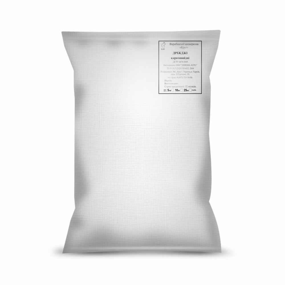 Білково вітамінна добавка Дріжджі кормові (каротиноїдні) 10 кг Круг Вінниця - фото 1