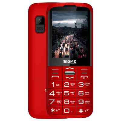 Мобильный телефон Sigma Comfort 50 Grace Type-C Red (4827798121825) Винница