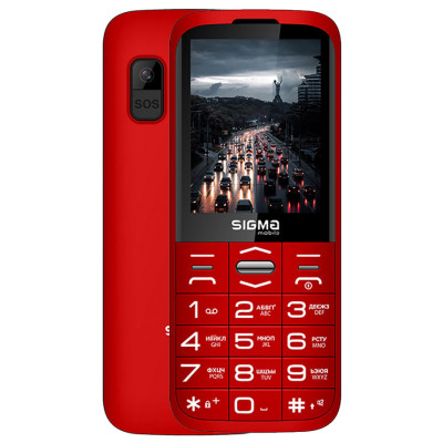 Мобильный телефон Sigma Comfort 50 Grace Type-C Red (4827798121825) Винница - изображение 1
