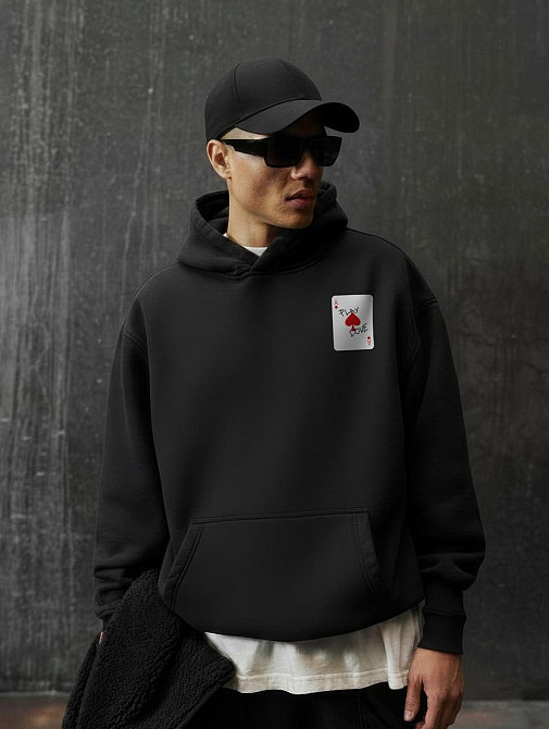 Худи с принтом «Play Love / Ace of Spades» Черновцы - изображение 3