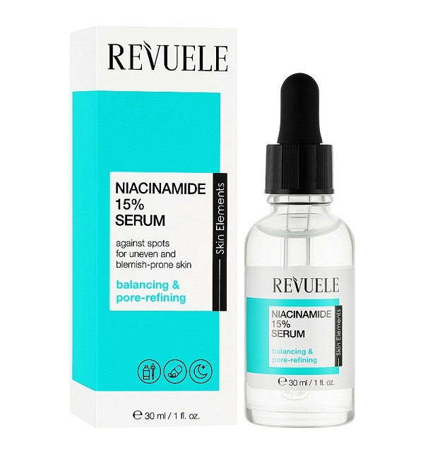 Сыворотка для лица Niacinamide 15% Revuele 30 мл Киев - изображение 2