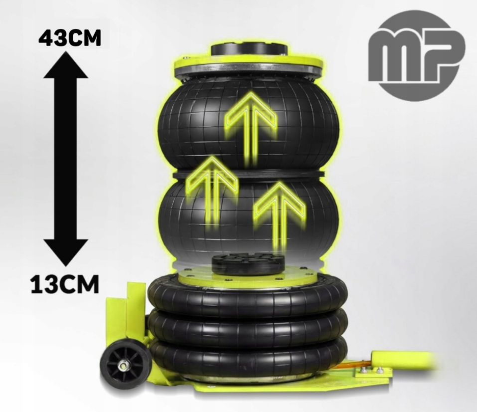 Пневмодомкрат 3,5т 130-430мм Majster Polska (Польща) Київ - фото 7