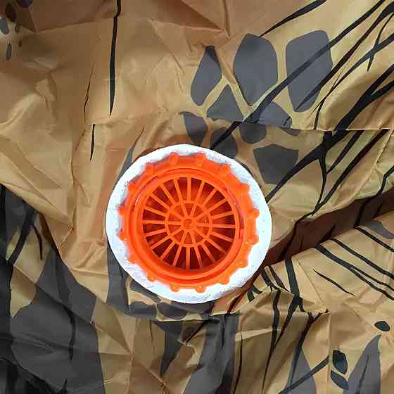 Детский надувной костюм динозавра Тираннозавра RESTEQ, косплей T-Rex, костюм для праздника и карнавала, коричневый, рост 90–130 см Киев